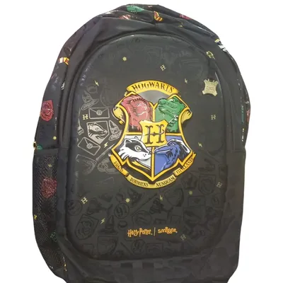 Maleta negra con escudo Hogwarts Harry Potter