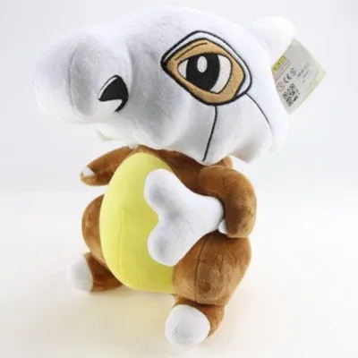 Peluche Cubone Pokémon marrón y blanco de 7 pulgadas
