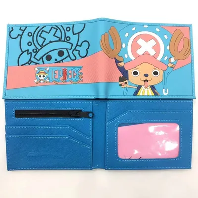 Billetera azul y rosa de Tony Tony Chopper One Piece