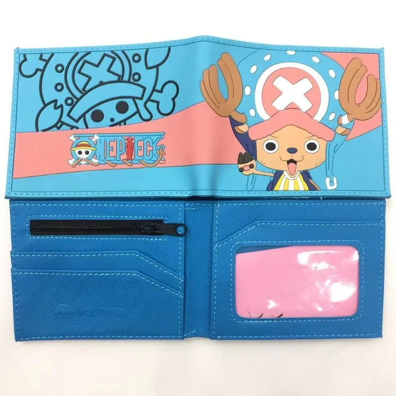 Billetera azul y rosa de Tony Tony Chopper One Piece