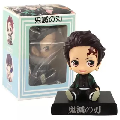 Soporte celular Tanjiro Kimetsu no Yaiba con caja