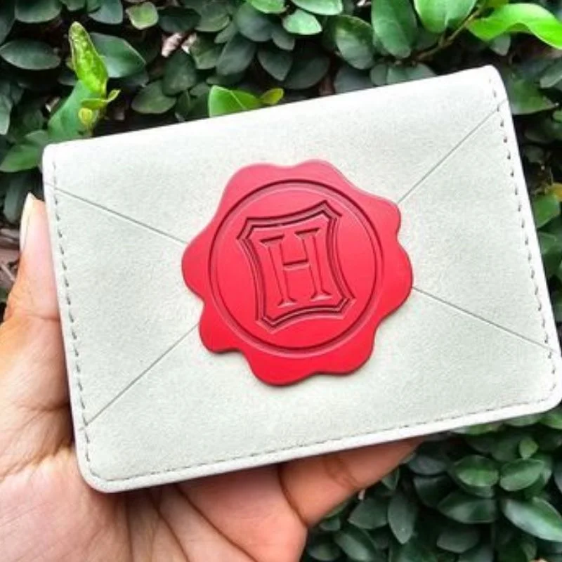 Billetera Carta de Aceptación Harry Potter con sello rojo