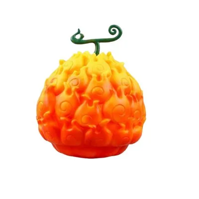 Figura Mera Mera One Piece Fruta del Diablo naranja
