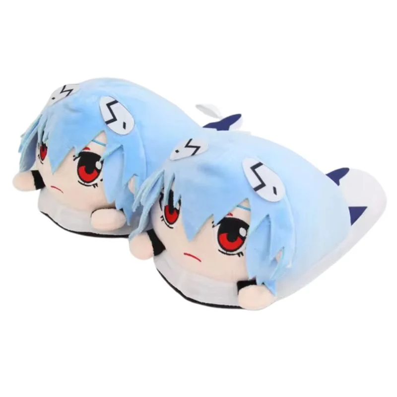 Babuchas Rei Ayanami azules con ojos rojos — Evangelion