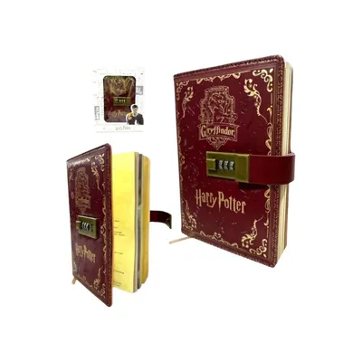 Agenda Gryffindor con clave de seguridad Harry Potter
