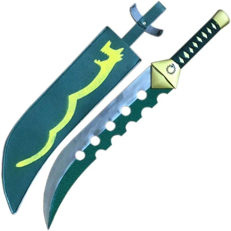 Espada Lostvayne de Meliodas Los Siete Pecados Capitales con funda
