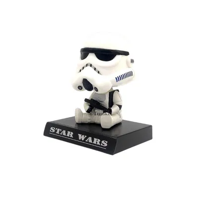 Soporte celular Stormtrooper Star Wars con gafas de sol