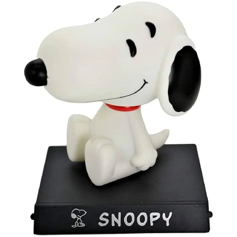 Soporte celular Snoopy blanco con collar rojo — Peanuts