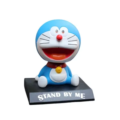 Soporte celular Doraemon azul con base Stand by Me