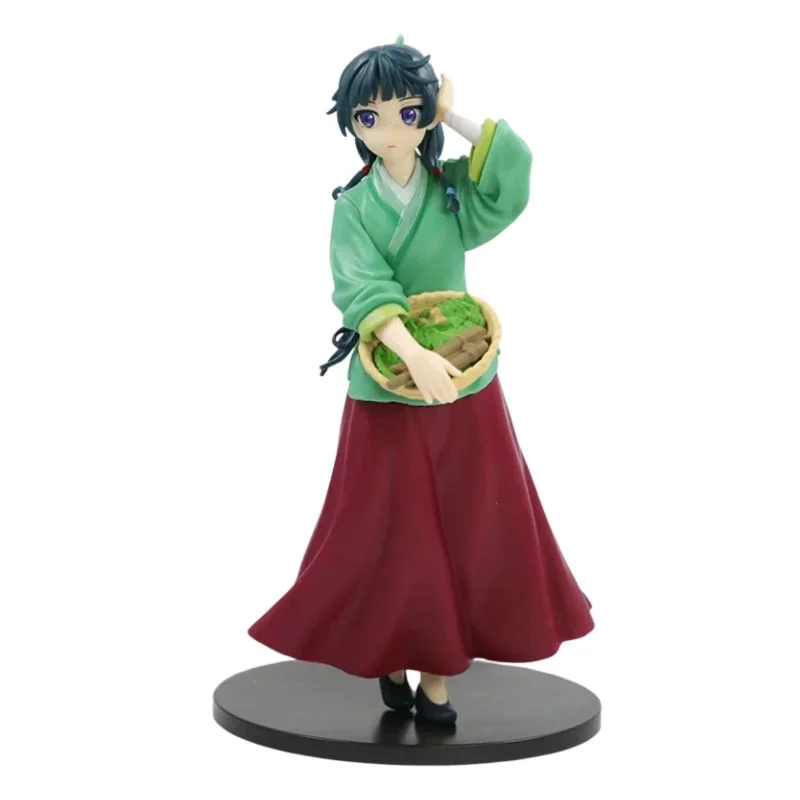 Figura Maomao con kimono verde de Los Diarios de la Boticaria
