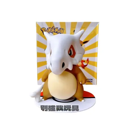Figura coleccionable de Cubone Pokémon con máscara ósea