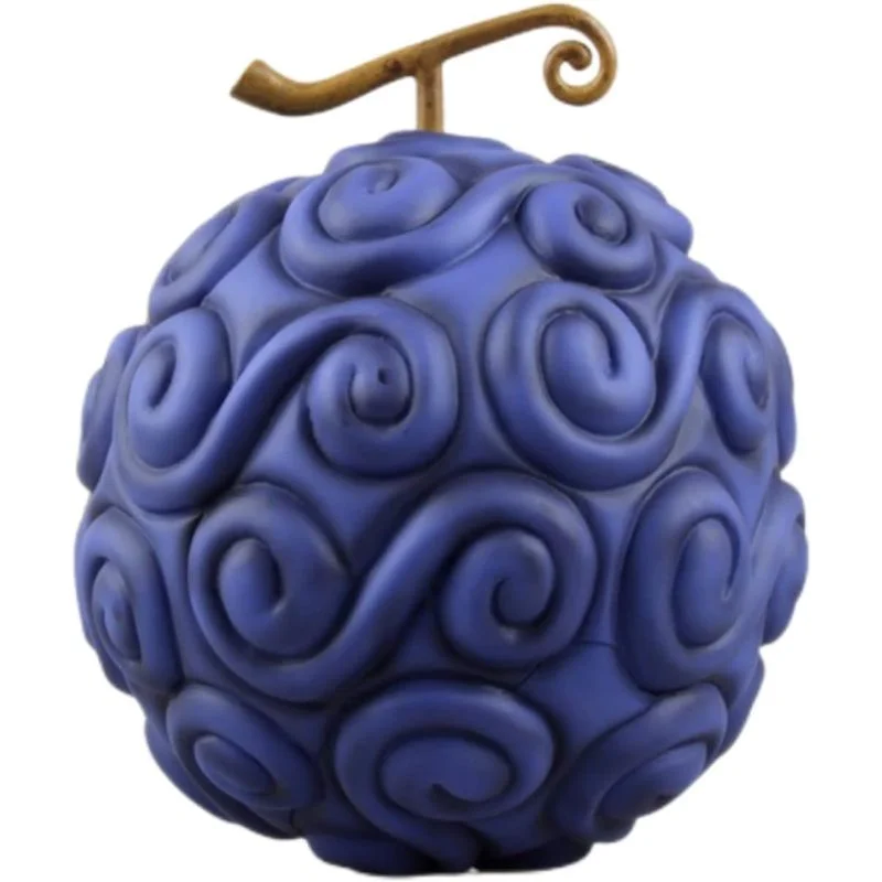 Figura Gomu Gomu One Piece azul con tallo marrón