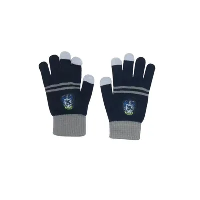Guantes Ravenclaw azul marino con pantalla táctil - Harry Potter