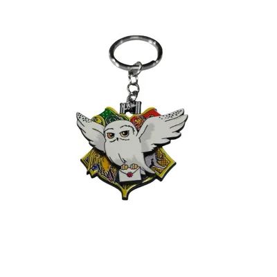 Llavero giratorio Hedwig Harry Potter en metal