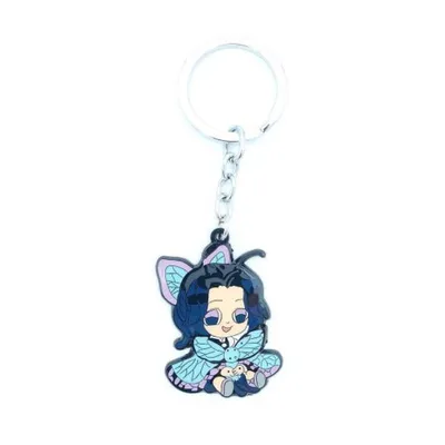 Llavero Shinobu Kochō versión chibi Kimetsu No Yaiba