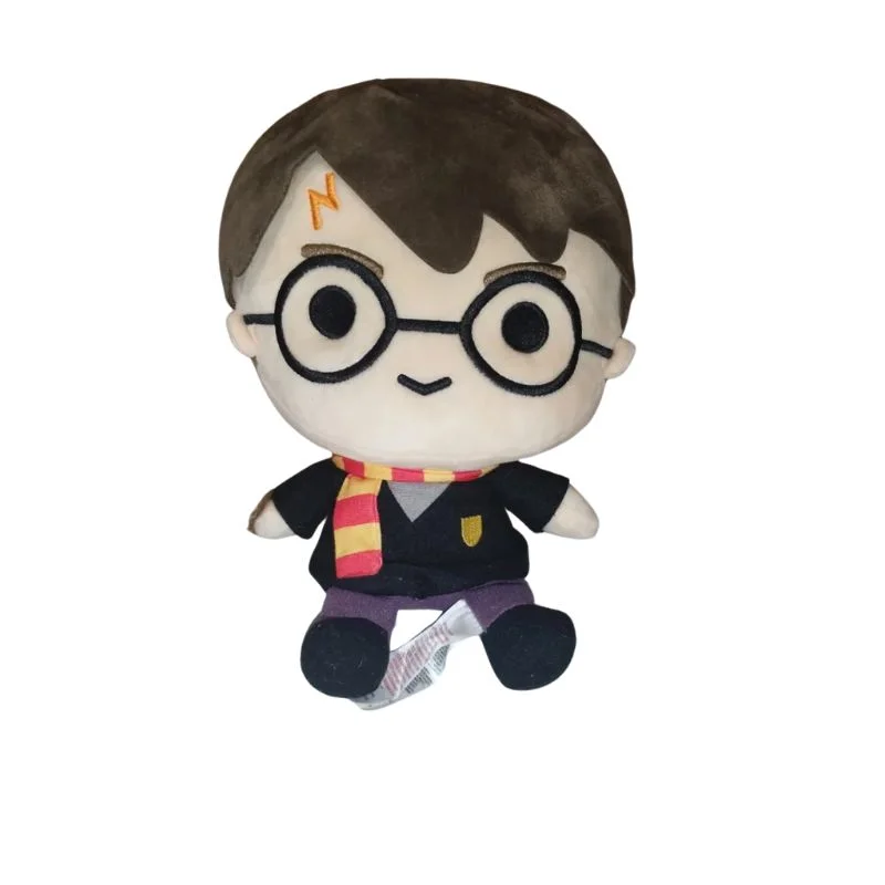 Peluche Harry Potter con gafas redondas y cicatriz