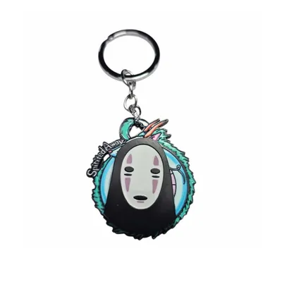 Llavero giratorio Sin Cara Studio Ghibli de metal