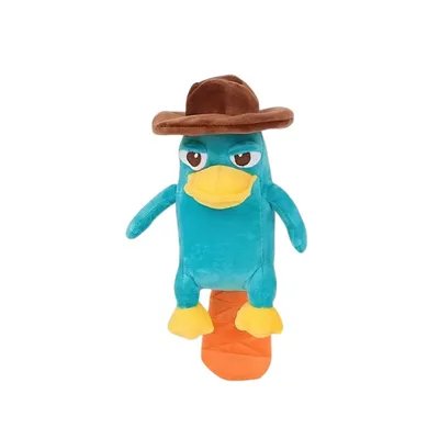 Peluche Perry el Ornitorrinco con sombrero de Phineas y Ferb