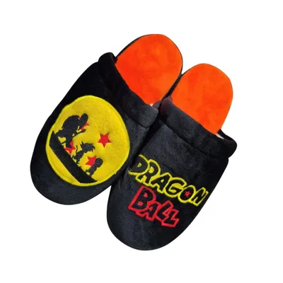 Pantuflas Dragon Ball Z con Goku y nube voladora