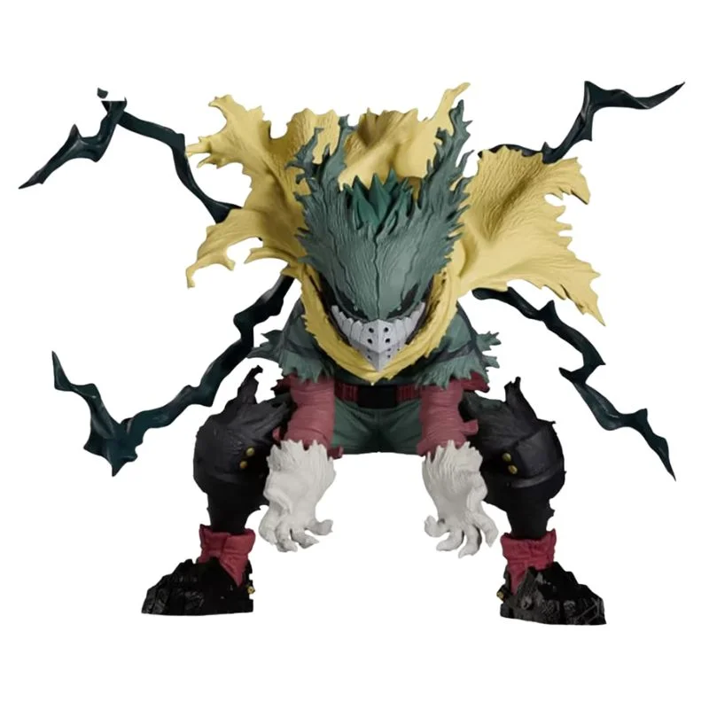 Figura Deku Vigilante My Hero Academia con capucha amarilla