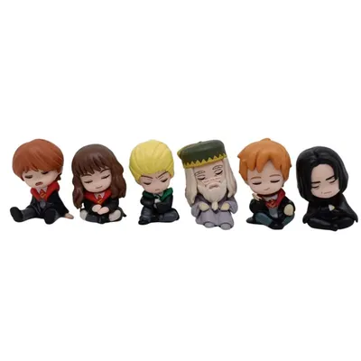 Set 6 figuras miniatura Harry Potter personajes