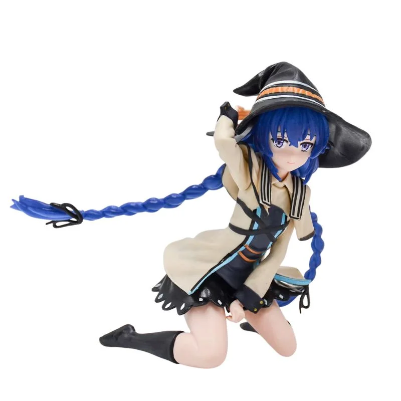 Figura Roxy Migurdia con sombrero y cabello azul de Mushoku Tensei