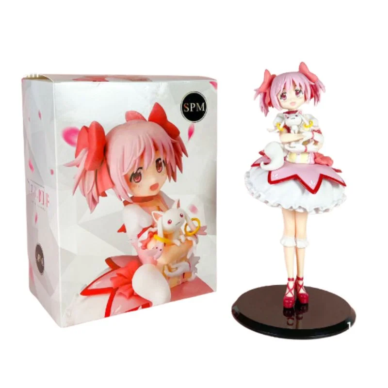 Figura Madoka Kaname Puella Magi con Kyubey - Madoka Magica