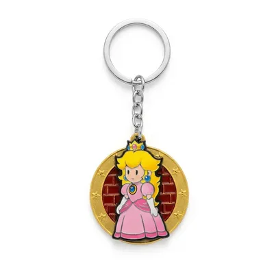 Llavero giratorio Princesa Peach Super Mario Bros