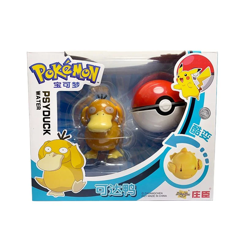 Figura Pokebola Psyduck Pokémon Anime