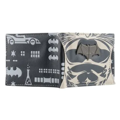 Billetera Batman con Batimóvil y pecho del héroe