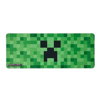 Tapete ratón Creeper Minecraft verde pixelado