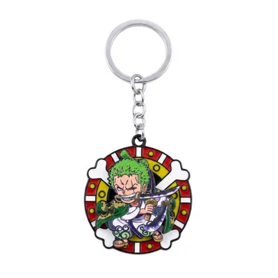 Llavero giratorio Roronoa Zoro Wano One Piece