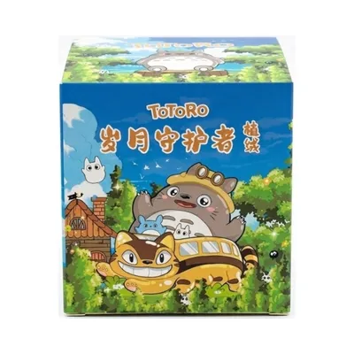 Figura Totoro felpa Studio Ghibli con Catobús y personajes