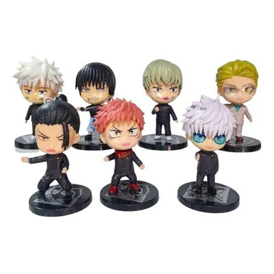 Figuras chibi Jujutsu Kaisen con personajes principales