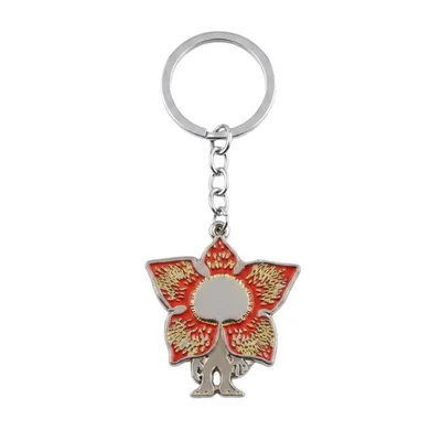 Llavero Demogorgon rojo y dorado Stranger Things