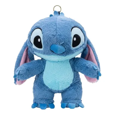 Llavero peluche Stitch azul con orejas rosadas Lilo & Stitch