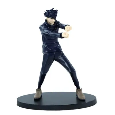Figura Megumi Fushiguro Jujutsu Kaisen en postura de combate
