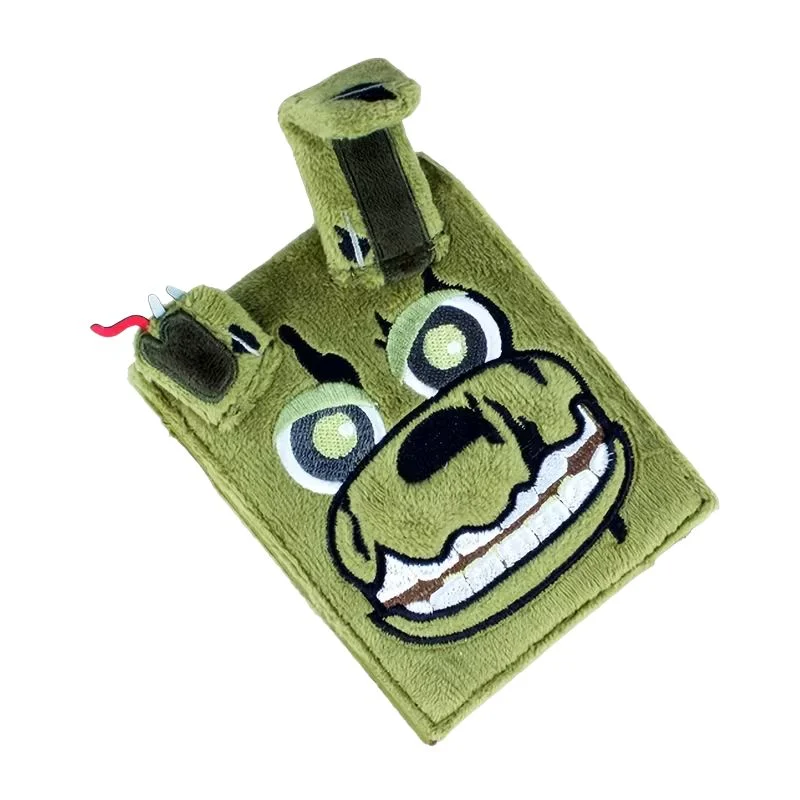 Billetera Springtrap Five Nights at Freddy's en felpa verde
