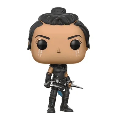 Funko Pop Valkyrie Thor Ragnarok Marvel con guerrera negra