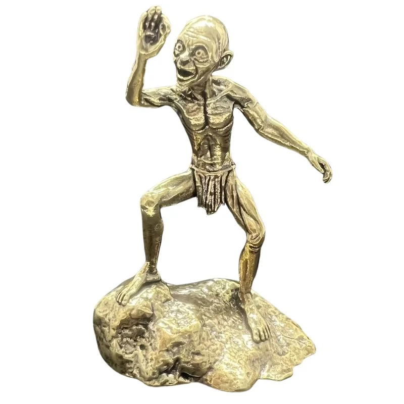 Estatuilla Gollum dorada El Señor de los Anillos