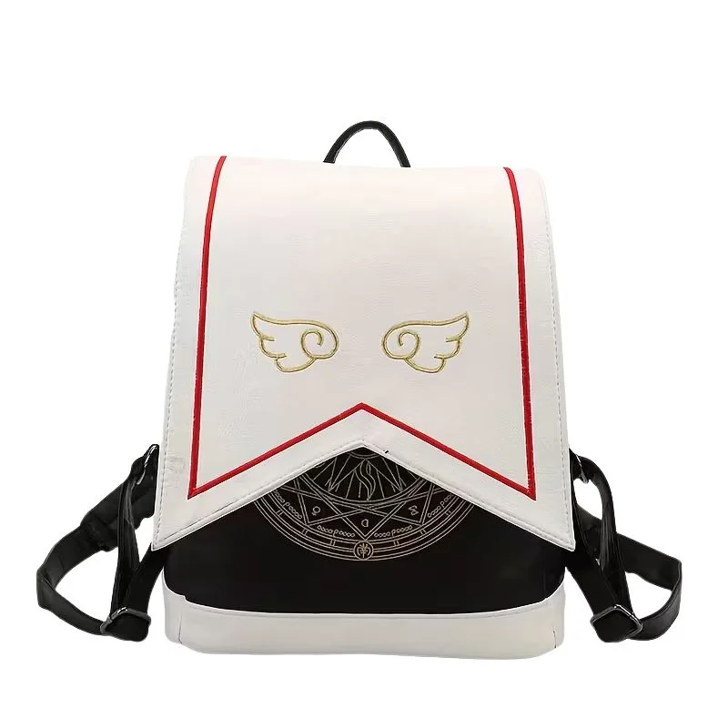Mochila Cardcaptor Sakura círculo mágico alas doradas