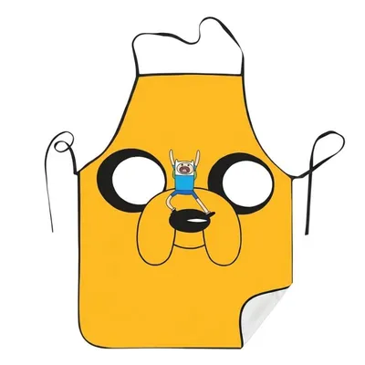 Delantal amarillo de Jake el Perro de Hora de Aventura