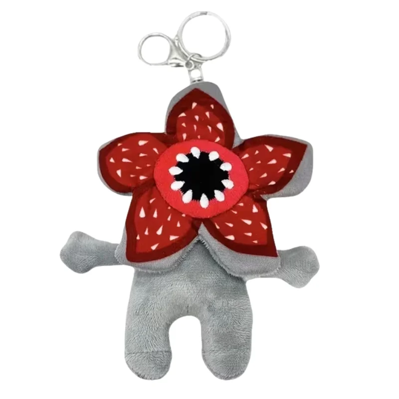 Llavero peluche Demogorgon rojo y gris de Stranger Things