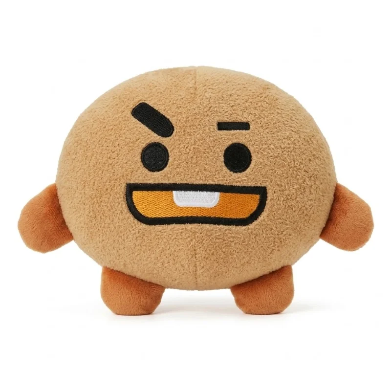 Peluche Shooky BT21 BTS sonriendo