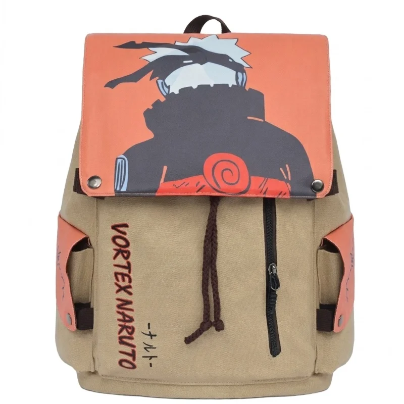 Mochila lona Naruto Uzumaki con diseño anime