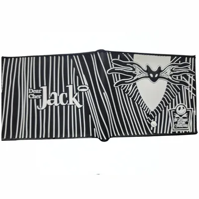 Billetera Jack Skellington con traje de rayas — El Extraño Mundo de Jack