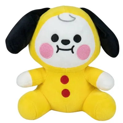 Peluche Chimmy BT21 amarillo con orejas negras — BTS