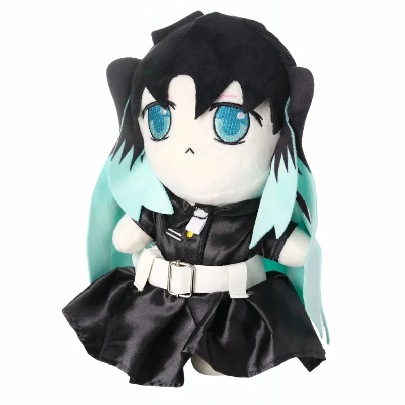 Peluche Muichiro Tokito Kimetsu no Yaiba cabello turquesa