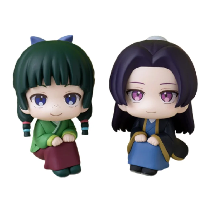 Set de 2 figuras chibi Jinshi y Maomao de Los Diarios de la Boticaria