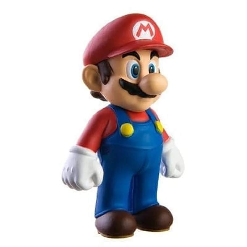 Figura Mario Bros Banpresto con gorro rojo y overol azul